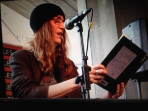 Patti Smith reading from Just Kids and performing Because the Night